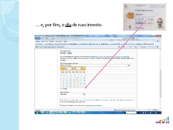 … e, por fim, o dia de nascimento. 