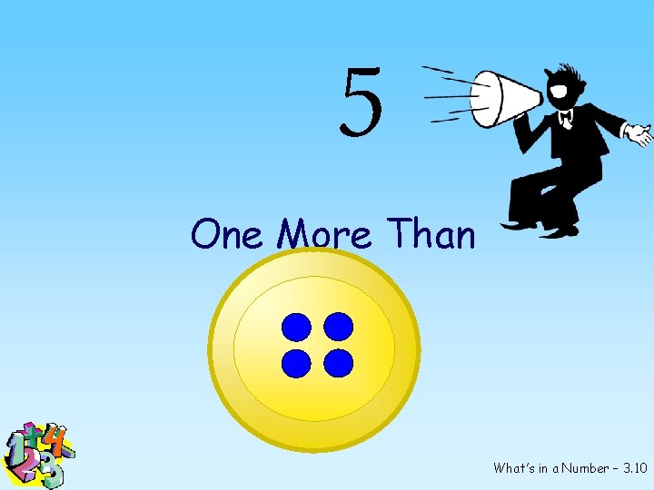 5 One More Than What’s in a Number – 3. 10 