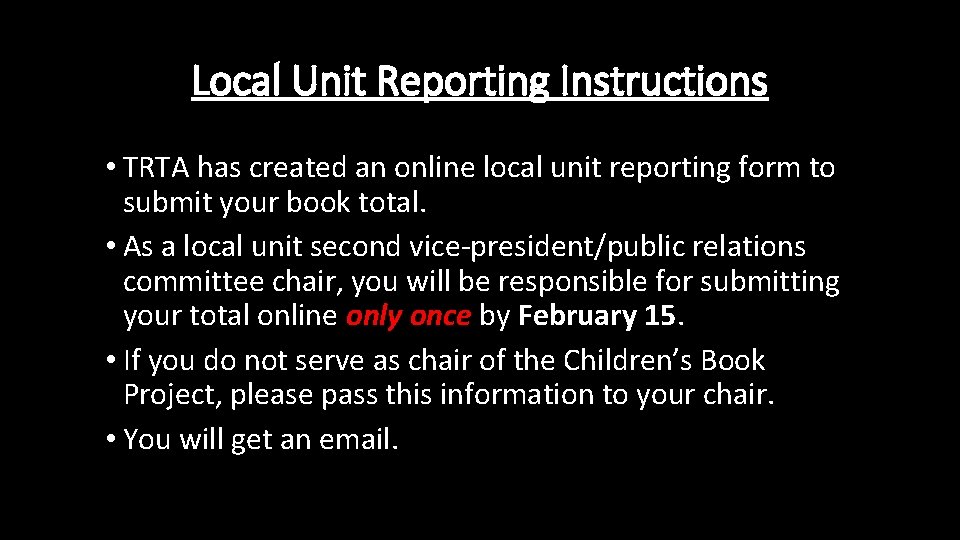 Trta Book Project Form.pdf Reporting your Childrens Book Project numbers TRTA Public