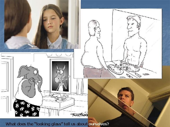 What does the “looking glass” tell us about ourselves? 