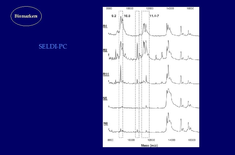 Biomarkers SELDI-PC Biomarkers SELDI-PC
