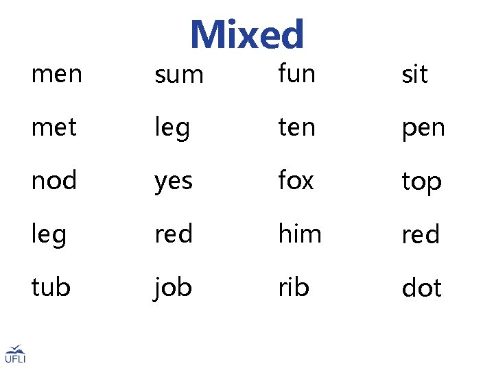 Mixed men sum fun sit met leg ten pen nod yes fox top leg