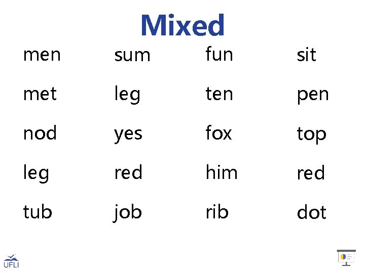 Mixed men sum fun sit met leg ten pen nod yes fox top leg