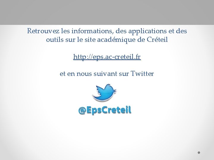 Retrouvez les informations, des applications et des outils sur le site académique de Créteil