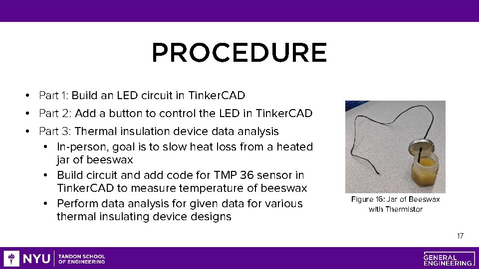PROCEDURE • Part 1: Build an LED circuit in Tinker. CAD • Part 2: