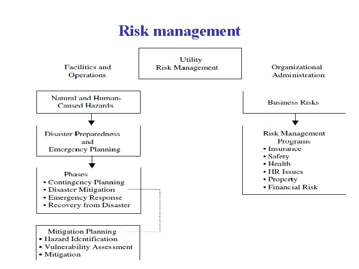 Chapter 8 Risk Management and Disaster Preparedness 1