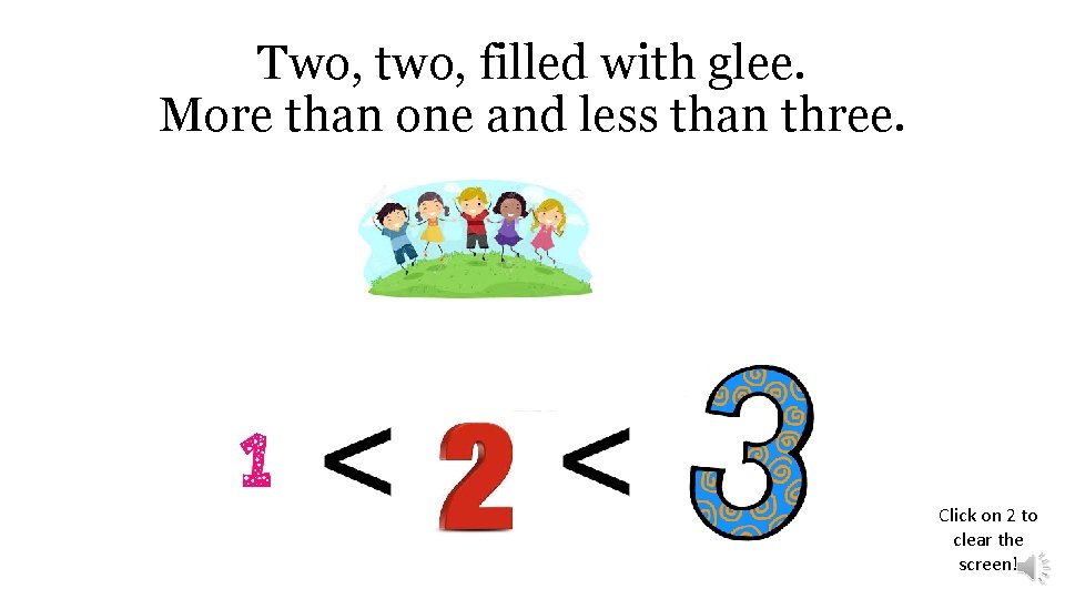 A Little Interactive Math Story Number Comparison and