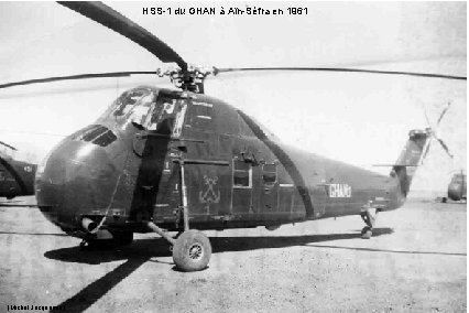 HSS-1 du GHAN à Aïn-Séfra en 1961 (Michel Jacquemin) 