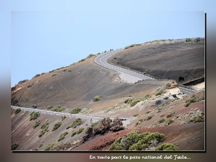 En route pour le parc national del Teide… 