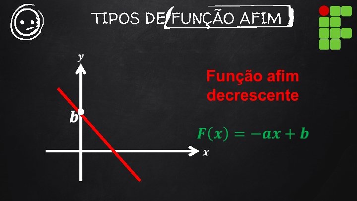 TIPOS DE FUNÇÃO AFIM 