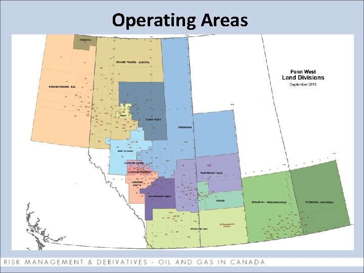 Operating Areas 