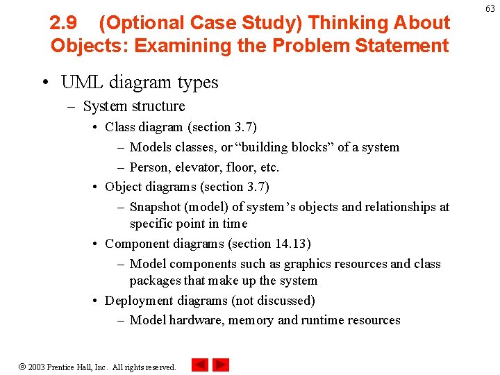 2. 9 (Optional Case Study) Thinking About Objects: Examining the Problem Statement • UML 2. 9 (Optional Case Study) Thinking About Objects: Examining the Problem Statement • UML