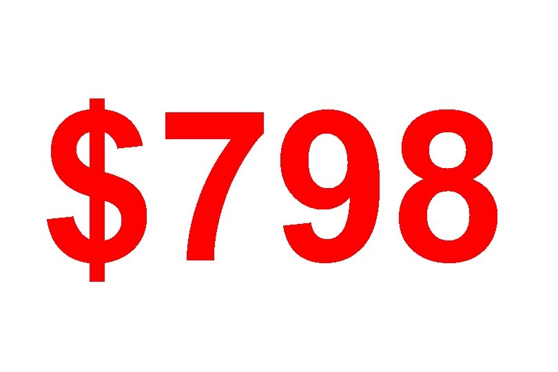 $798 