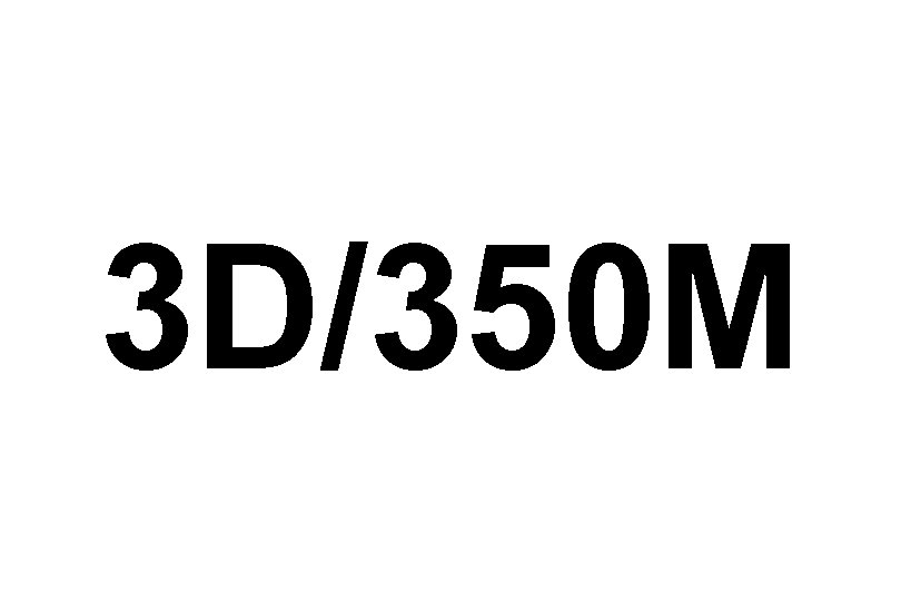 3 D/350 M 