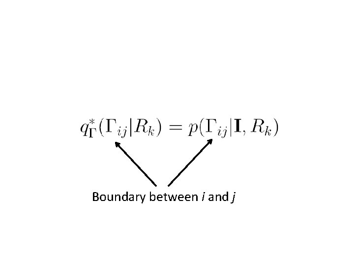 Boundary between i and j 