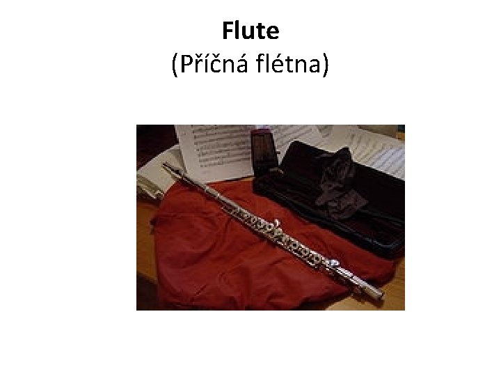 Flute (Příčná flétna) 