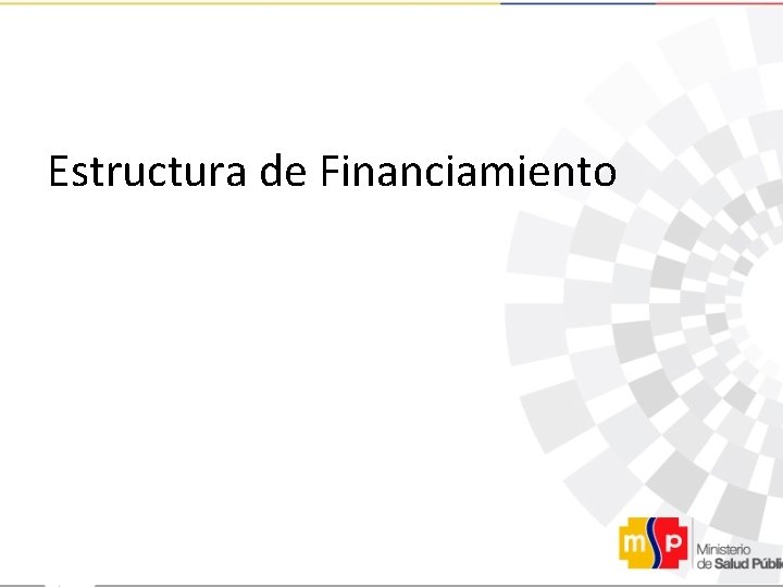 Estructura de Financiamiento 