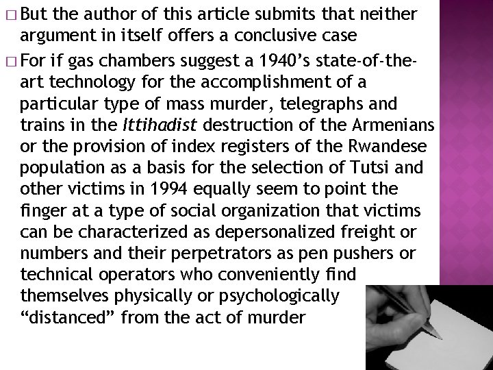 � But the author of this article submits that neither argument in itself offers