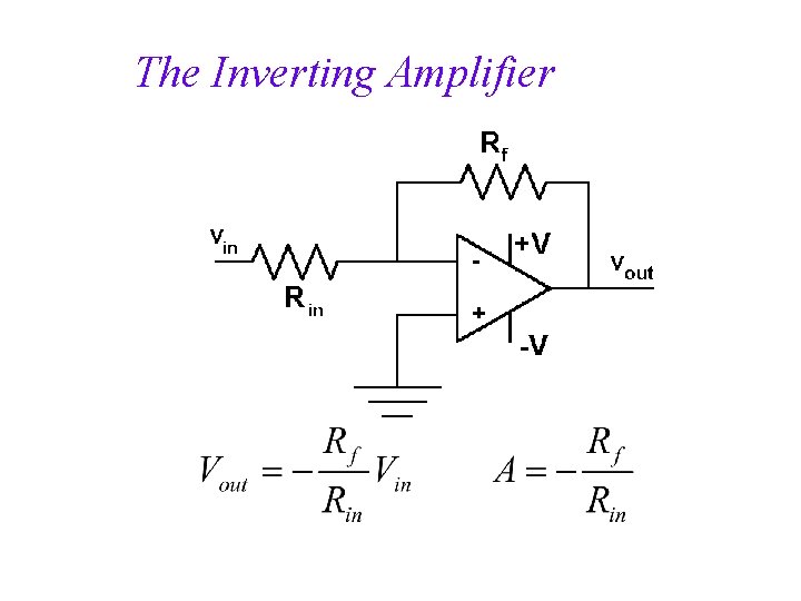 Introduction to Operational Amplifiers w OpAmp Circuits w