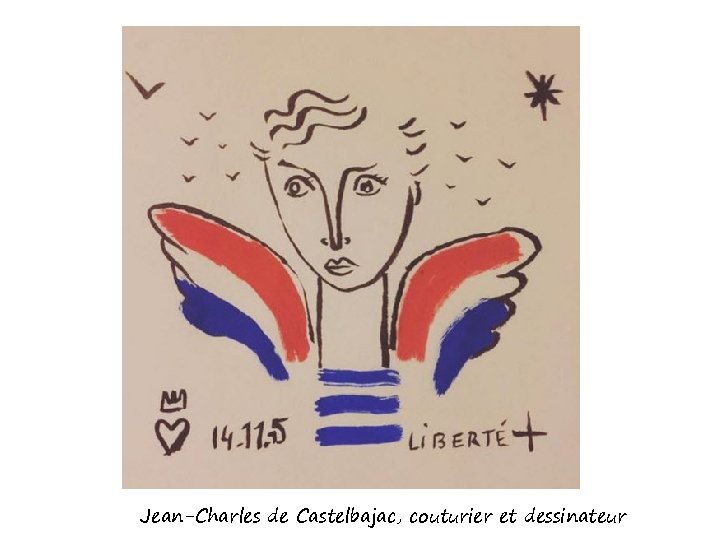 Jean-Charles de Castelbajac, couturier et dessinateur 