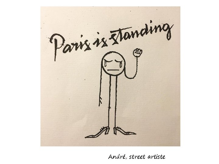 André, street artiste 