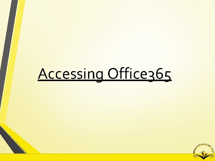 Accessing Office 365 