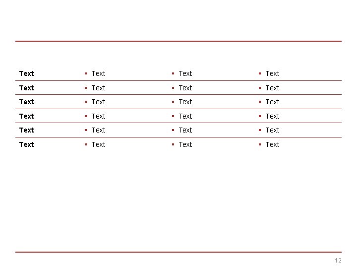 Text § Text § Text § Text Text § Text § Text 12 