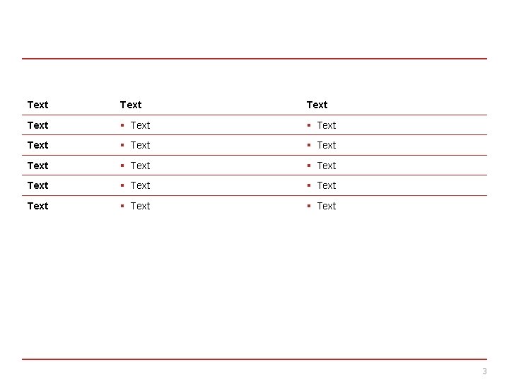 Text Text § Text § Text § Text 3 
