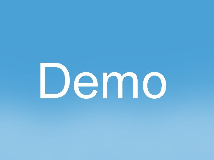 Demo 