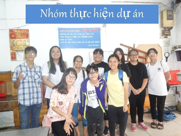 Nhóm thực hiện dự án 