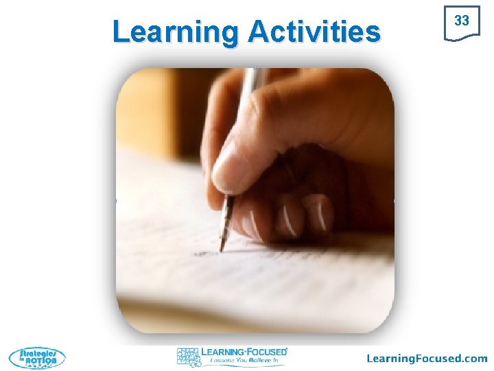Learning Activities 33 