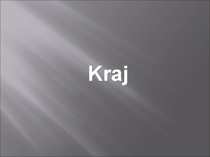 Kraj 