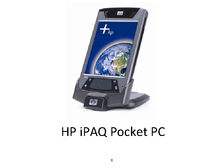 HP i. PAQ Pocket PC 8 
