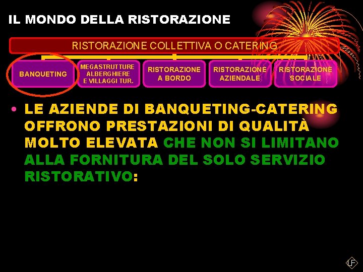 IL MONDO DELLA RISTORAZIONE COLLETTIVA O CATERING BANQUETING MEGASTRUTTURE ALBERGHIERE E VILLAGGI TUR. RISTORAZIONE