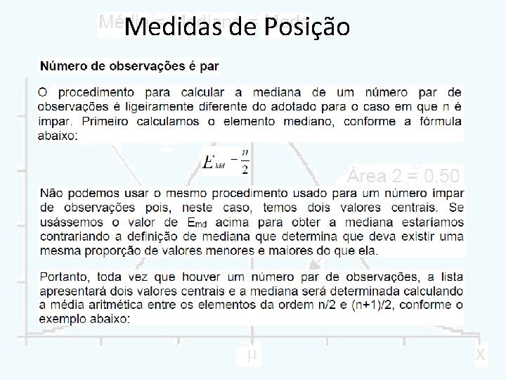 Medidas de Posição 