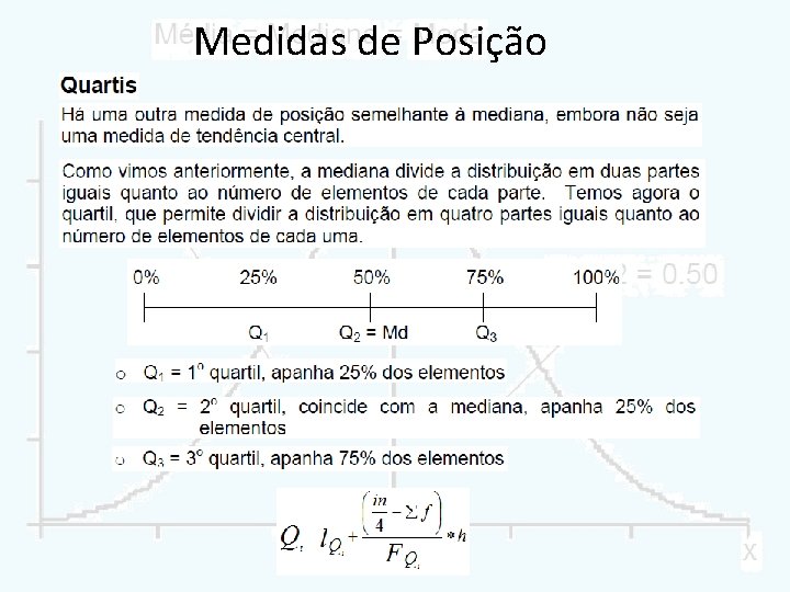 Medidas de Posição 