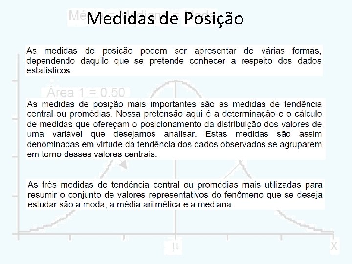 Medidas de Posição 