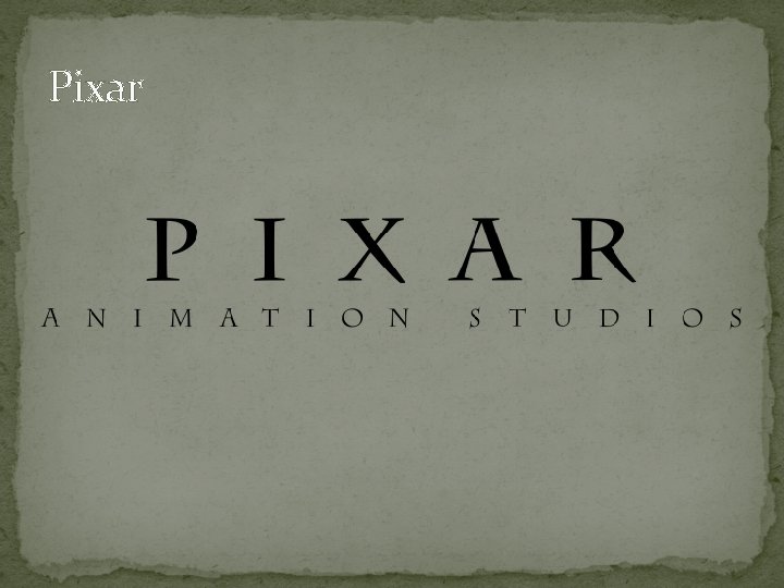 Pixar 