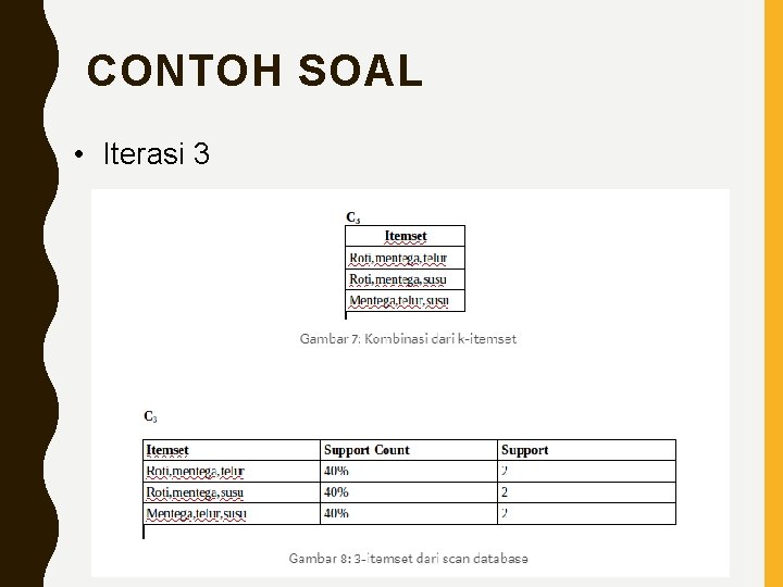 CONTOH SOAL • Iterasi 3 