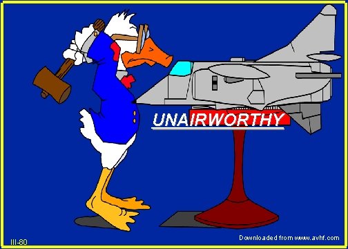 UNAIRWORTHY III-80 Downloaded from www. avhf. com 