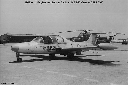 1962 – La Réghaïa – Morane-Saulnier MS 760 Paris – GTLA 2/60 (Jean-Paul Meal)