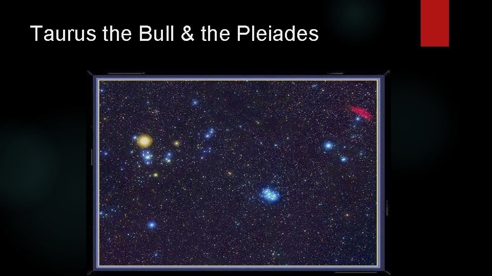 Taurus the Bull & the Pleiades 