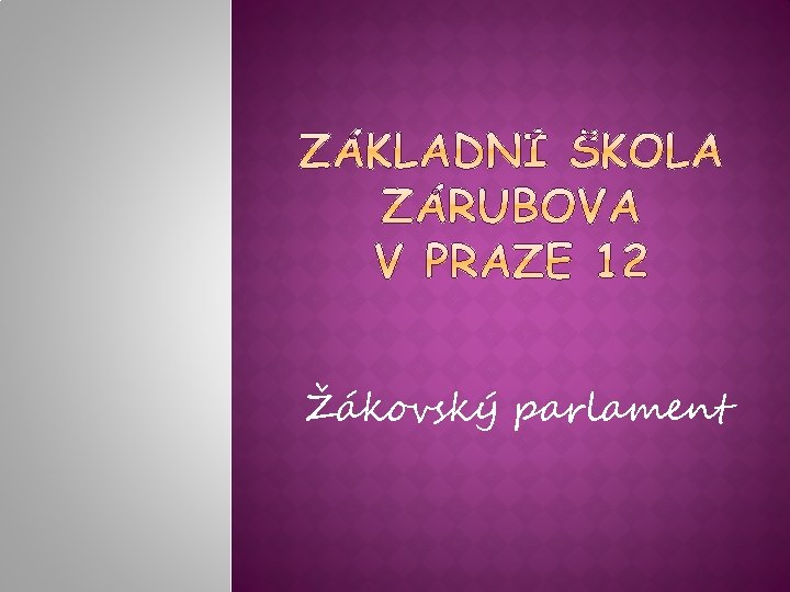 Žákovský parlament 