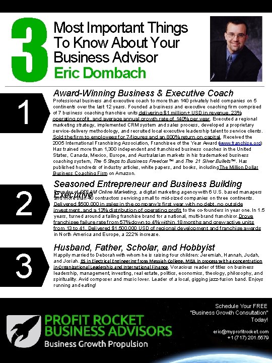 3 1 2 3 Most Important Things To Know About Your Business Advisor Eric 3 1 2 3 Most Important Things To Know About Your Business Advisor Eric