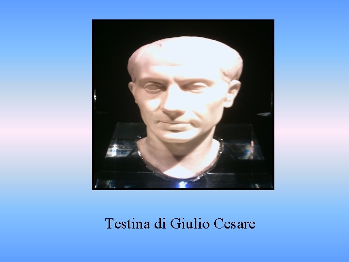 Testina di Giulio Cesare 