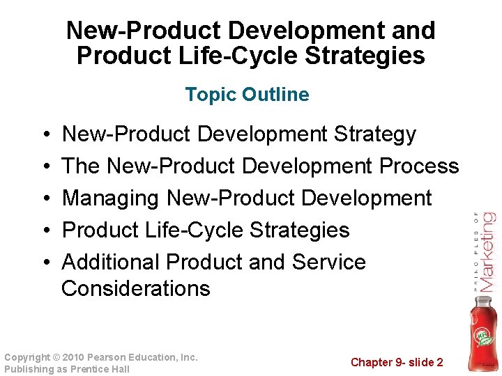 New-Product Development and Product Life-Cycle Strategies Topic Outline • • • New-Product Development Strategy