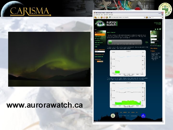 www. aurorawatch. ca 