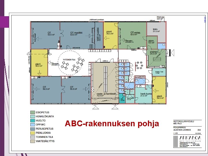 ABC-rakennuksen pohja 