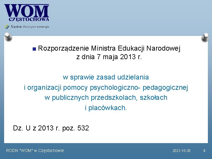 Rozporządzenie Ministra Edukacji Narodowej z dnia 7 maja 2013 r. w sprawie zasad udzielania