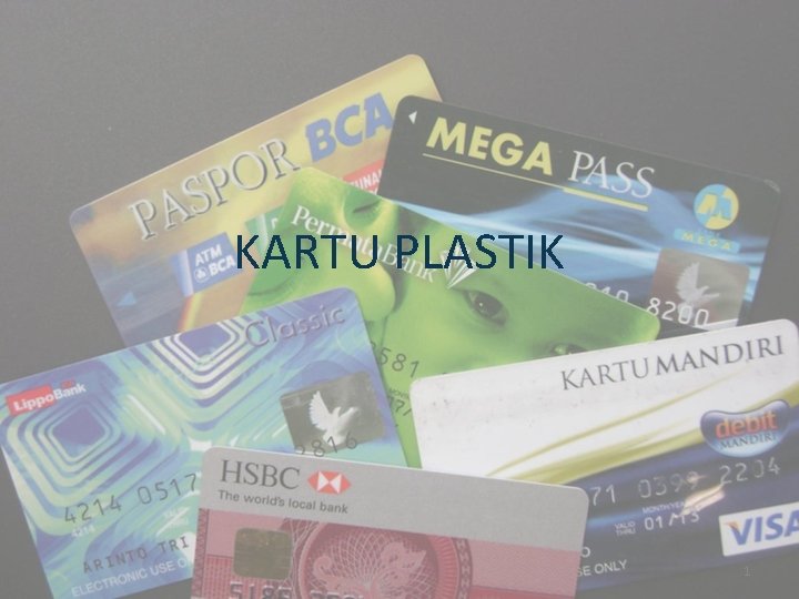 KARTU PLASTIK 1 